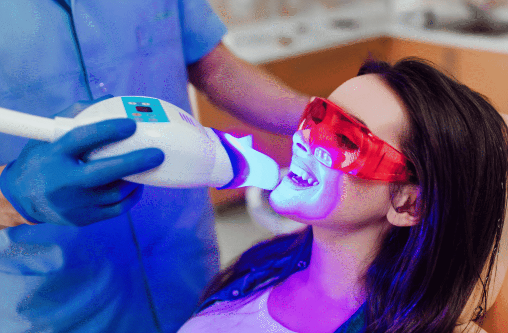safe teeth whitening