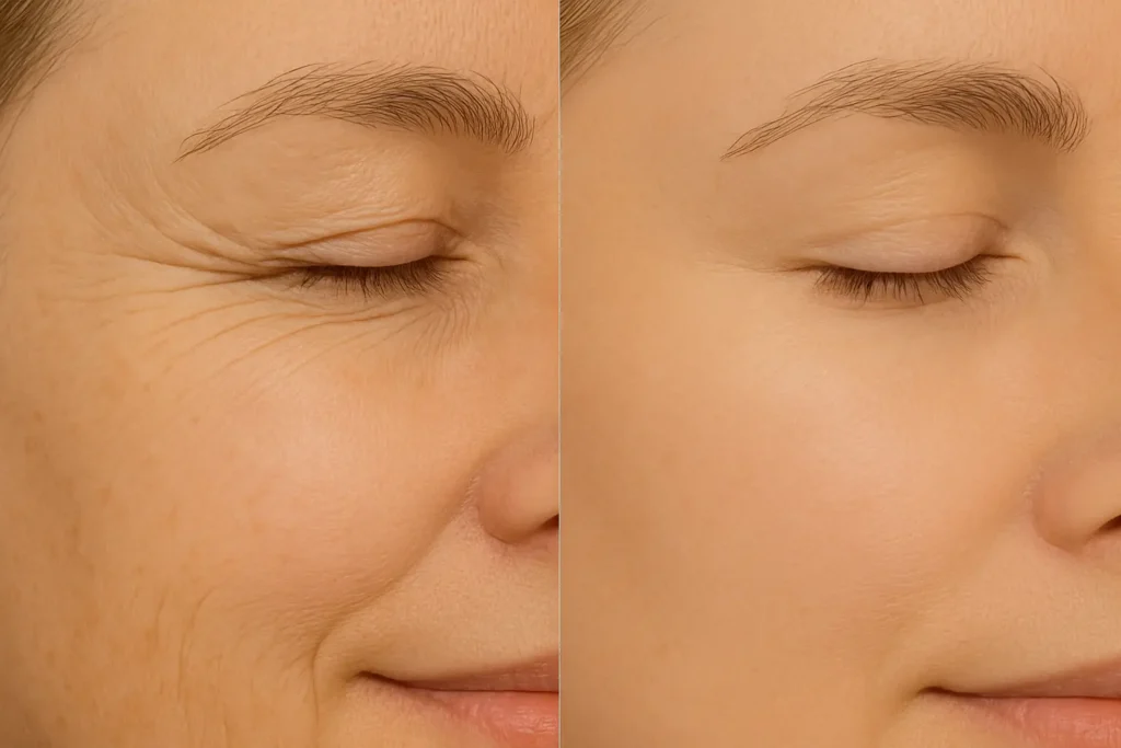 Fine lines and wrinkles in your 30s