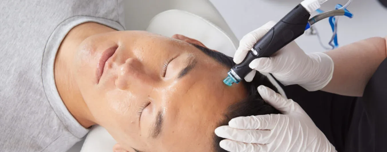 Hydrafacial for acne scars