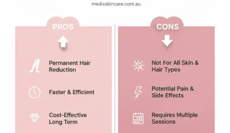 Pros and Cons Laser/ IPL Hair Removal (Infographic)