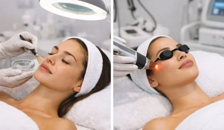 chemical peels vs laser rejuvenation
